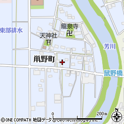 静岡県浜松市中央区鼡野町123周辺の地図