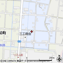 静岡県浜松市中央区下江町623周辺の地図