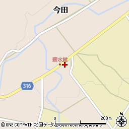 広島県山県郡北広島町今田865周辺の地図