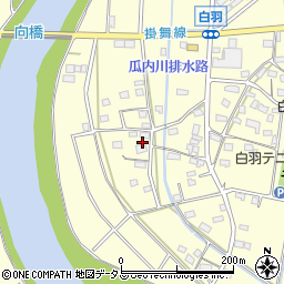 静岡県浜松市中央区白羽町1144周辺の地図