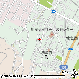 静岡県牧之原市波津1161-3周辺の地図