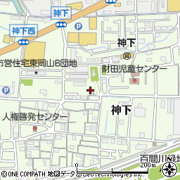 岡山県岡山市中区神下462周辺の地図