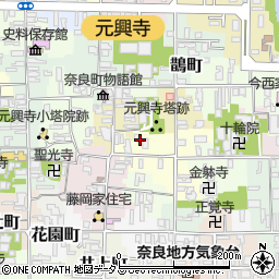 奈良県奈良市薬師堂町21-1周辺の地図