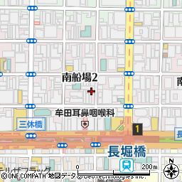 大阪府大阪市中央区南船場2丁目6-4周辺の地図