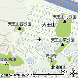 兵庫県神戸市西区天王山周辺の地図