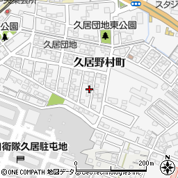 三重県津市久居野村町372-152周辺の地図