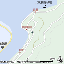兵庫県姫路市家島町宮1039周辺の地図