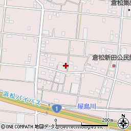 静岡県浜松市中央区倉松町1090周辺の地図