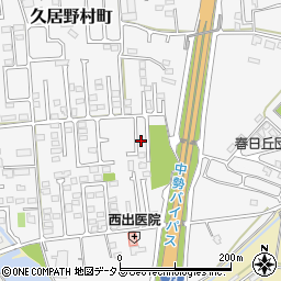 三重県津市久居野村町620-14周辺の地図