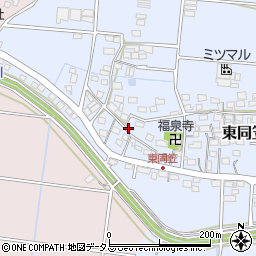 静岡県袋井市東同笠232周辺の地図