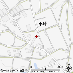 愛知県豊橋市西七根町小峠周辺の地図