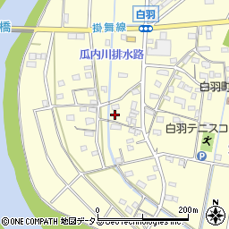 静岡県浜松市中央区白羽町1158周辺の地図