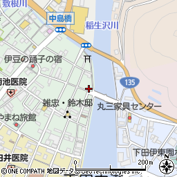 静岡県下田市一丁目7-10周辺の地図