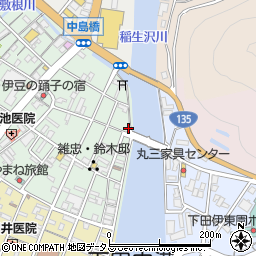静岡県下田市一丁目7-9周辺の地図
