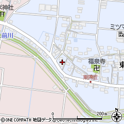 静岡県袋井市東同笠224周辺の地図