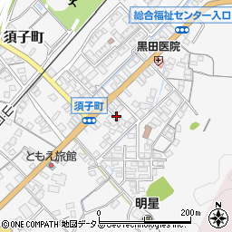 島根県益田市須子町15周辺の地図