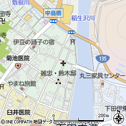 静岡県下田市一丁目10-2周辺の地図