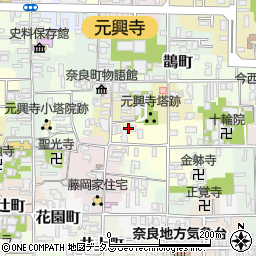 奈良県奈良市芝新屋町13周辺の地図