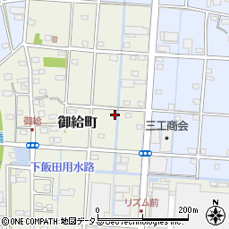 静岡県浜松市中央区御給町146周辺の地図