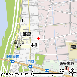 静岡県磐田市本町944周辺の地図