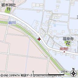 静岡県袋井市東同笠222周辺の地図