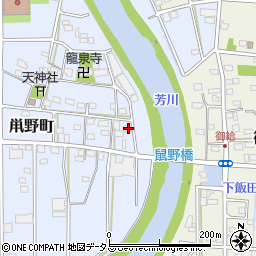 静岡県浜松市中央区鼡野町112周辺の地図