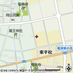 静岡県磐田市東平松723周辺の地図