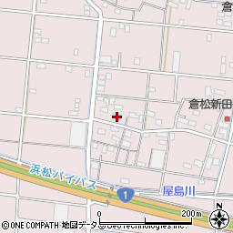 静岡県浜松市中央区倉松町1081周辺の地図