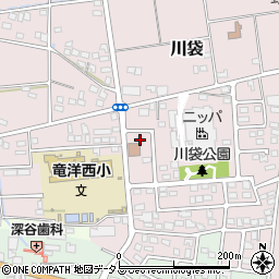 静岡県磐田市川袋1444-5周辺の地図