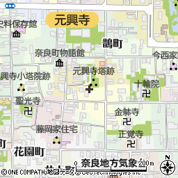 奈良県奈良市薬師堂町19-2周辺の地図