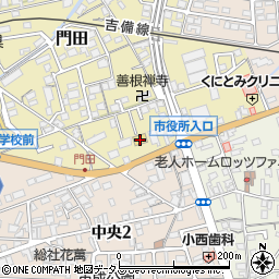 ワークマン岡山総社店周辺の地図