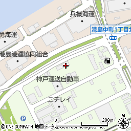 株式会社阪神海上コンテナー運輸周辺の地図