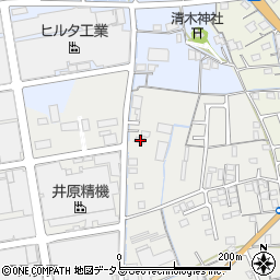 岡山県総社市真壁1201周辺の地図