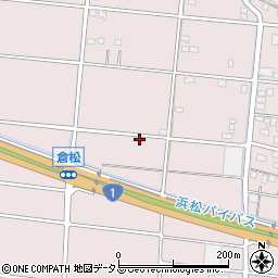 静岡県浜松市中央区倉松町1383周辺の地図