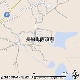 岡山県瀬戸内市長船町西須恵周辺の地図