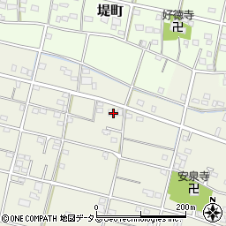 静岡県浜松市中央区米津町2078周辺の地図