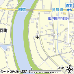 静岡県浜松市中央区白羽町1127周辺の地図