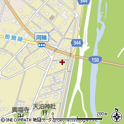 静岡県浜松市中央区河輪町299周辺の地図