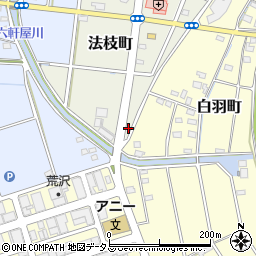 静岡県浜松市中央区法枝町271周辺の地図
