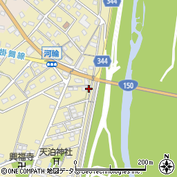 静岡県浜松市中央区河輪町298周辺の地図