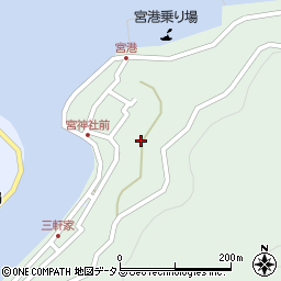 兵庫県姫路市家島町宮888周辺の地図