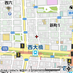 日本酒とおつまみ chuin 新町店周辺の地図