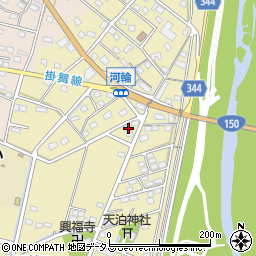 静岡県浜松市中央区河輪町288周辺の地図