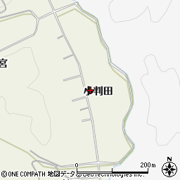 愛知県豊橋市小島町小判田周辺の地図