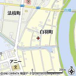 静岡県浜松市中央区白羽町1487周辺の地図