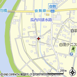 静岡県浜松市中央区白羽町1146周辺の地図