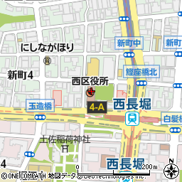 西区在宅デイサービスセンター周辺の地図