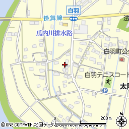 静岡県浜松市中央区白羽町1165周辺の地図