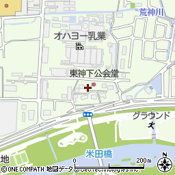 岡山県岡山市中区神下614周辺の地図