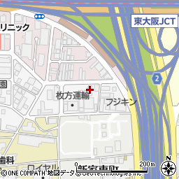 ヴェルシティ東大阪スカイ周辺の地図